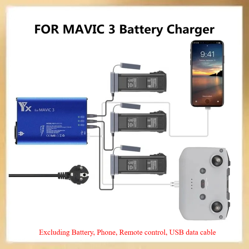 Battery Charger Hub 5in1 Charg – Drone Battery Smart Bewertung und Preis