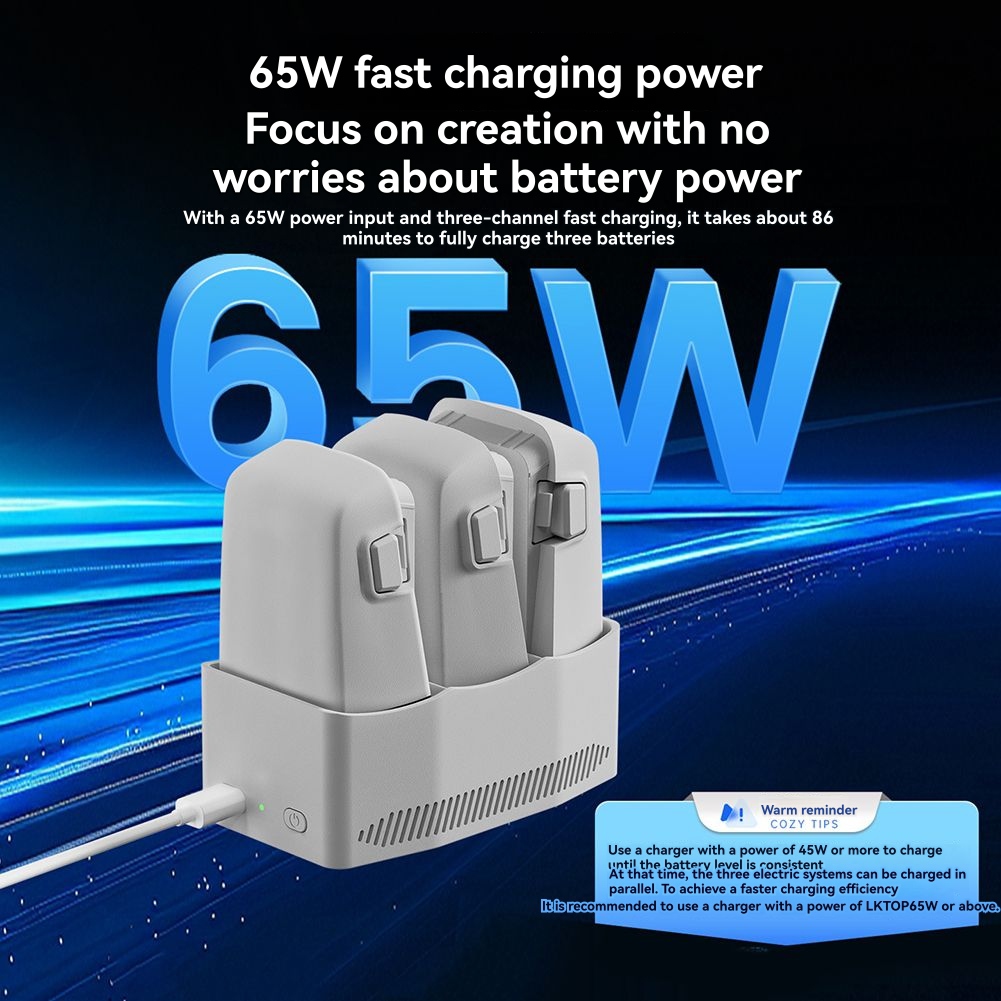 DTC5 65W Battery Charge Manage – Drone Battery Smart Bewertung und Preis