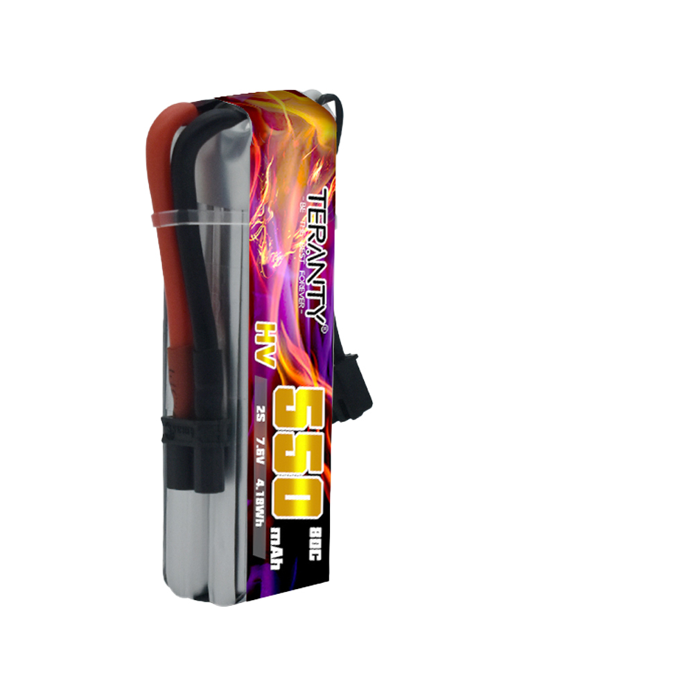 TERANTY 2S 7.6V 550mAh 80C HV  – Drone Battery High Voltage Bewertung und Preis