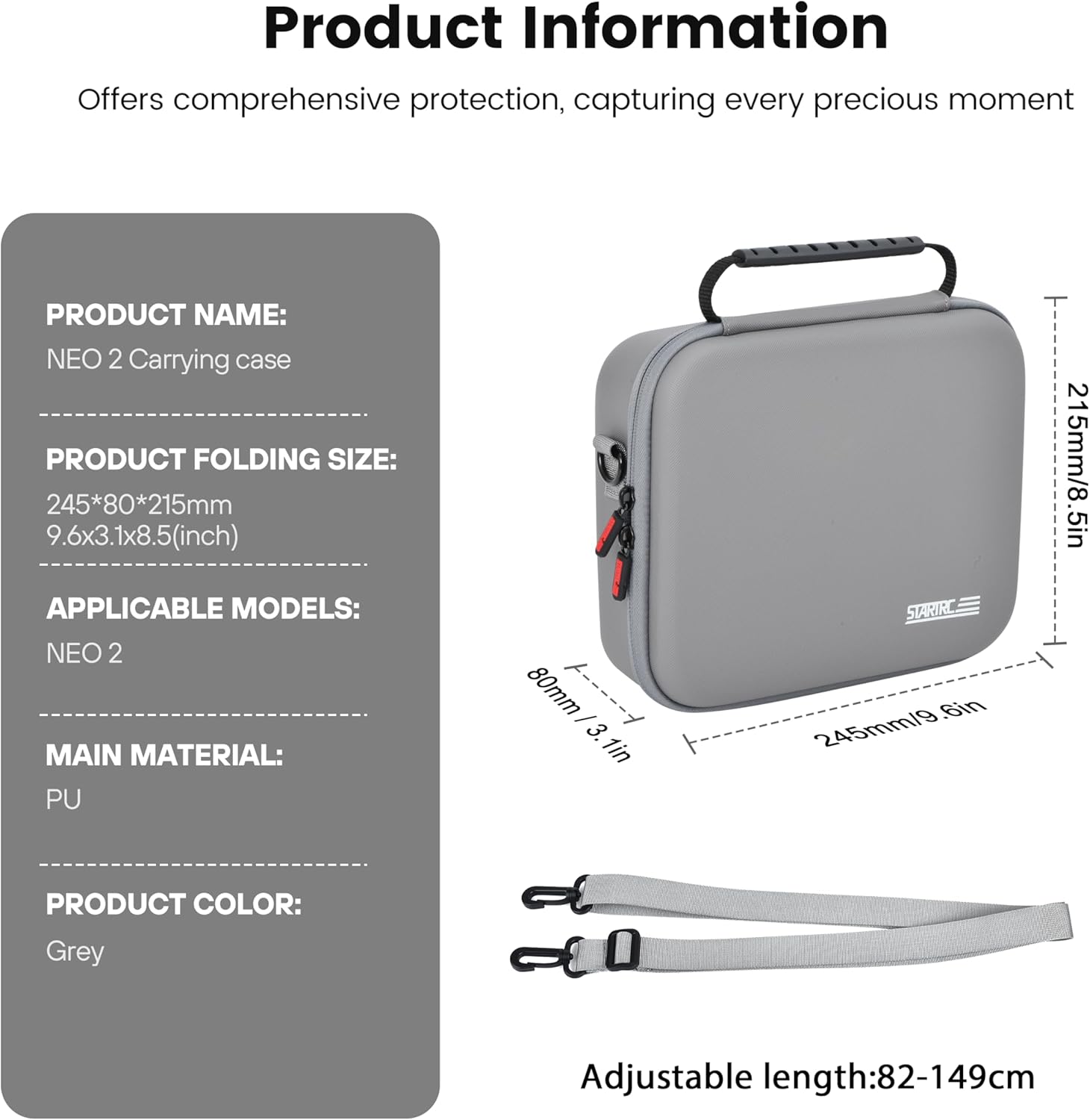 STARTRC Neo 2 Portable PU Shou – Drone Battery Case Bewertung und Preis