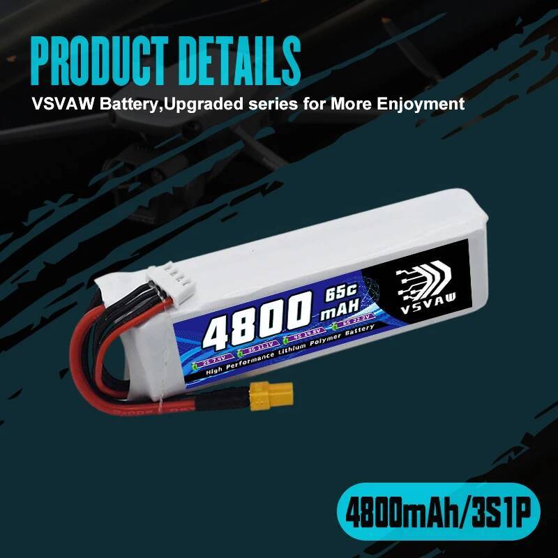 VSVAW 3S Lipo Battery for FPV  – Drone Battery 3S Bewertung und Preis