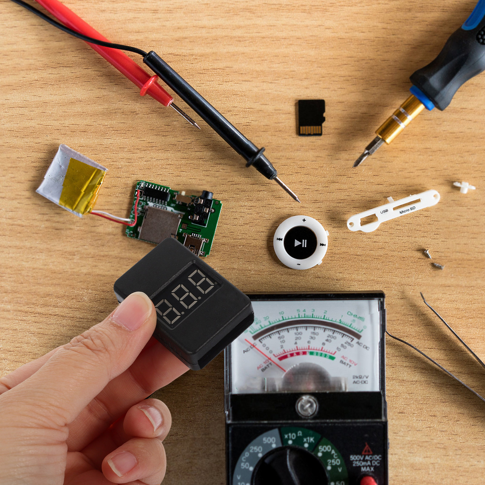 1-8S Lipo Battery Voltage Chec – Drone Battery Voltage Checker Bewertung und Preis