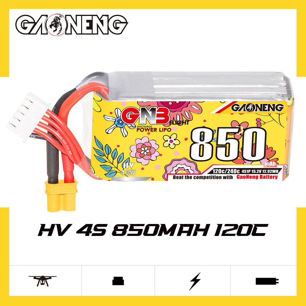 Upgraded GNB 4S 15.2V 850mAh L – Drone Battery Li-Ion Bewertung und Preis