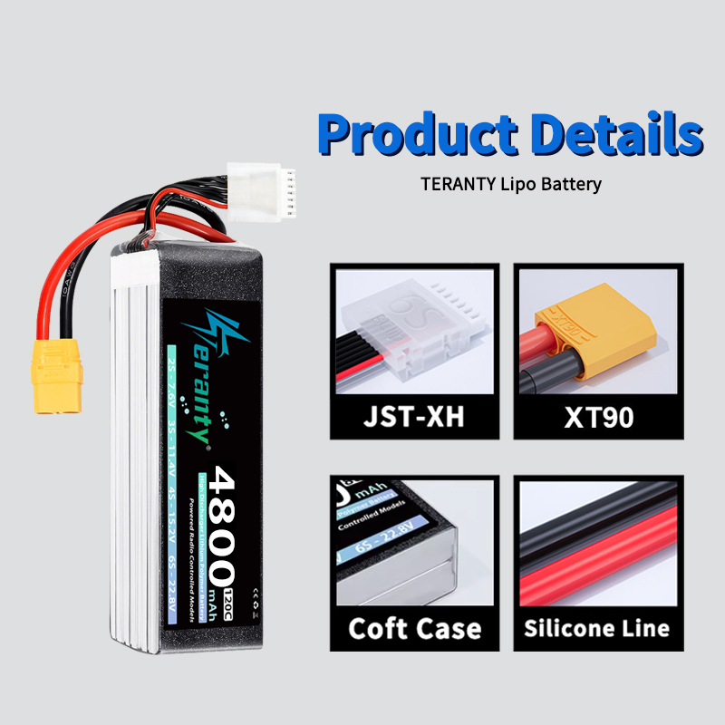 TERANTY 6S 4800mAh Lipo Batter – Drone Battery Plate Bewertung und Preis