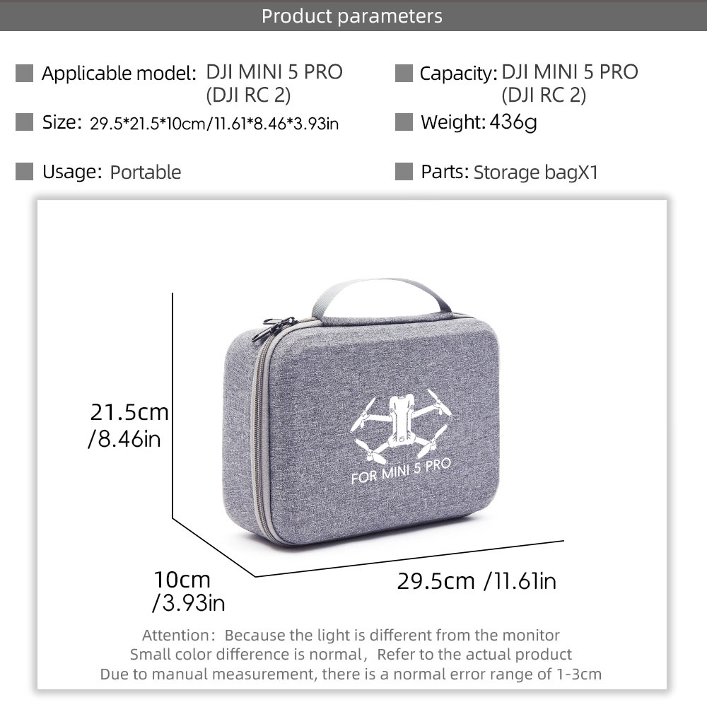 Storage Carry Case for DJI Min – Drone Battery Bag Bewertung und Preis