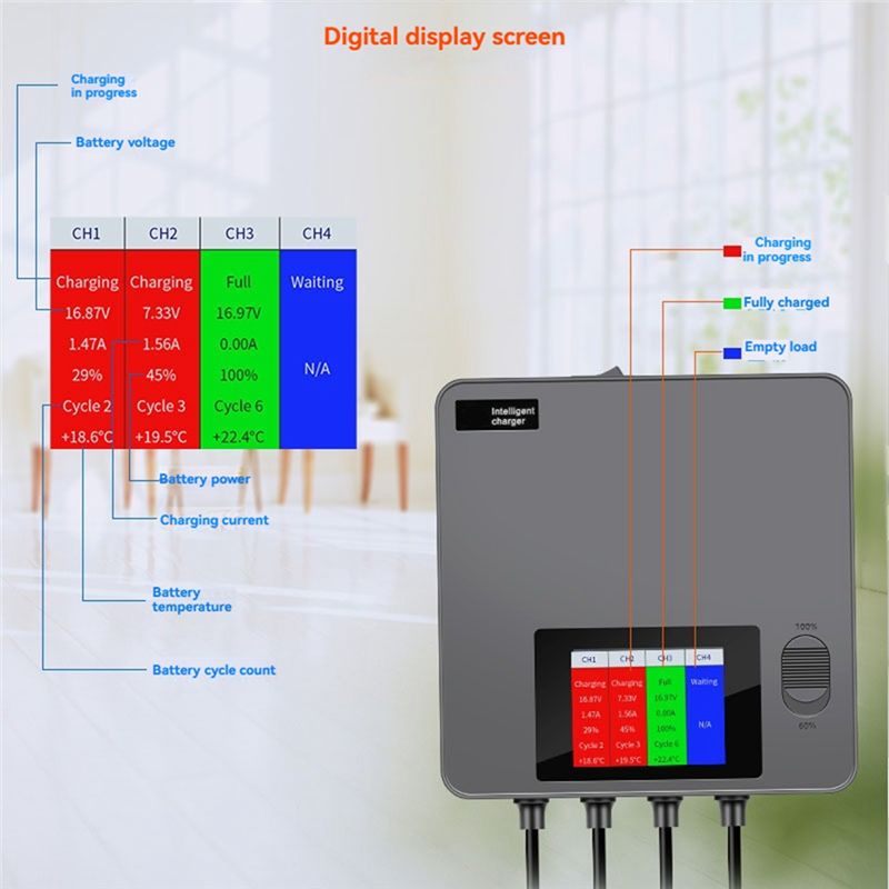 Classic-6-In-1 Digital Display – Drone Battery 3S Bewertung und Preis