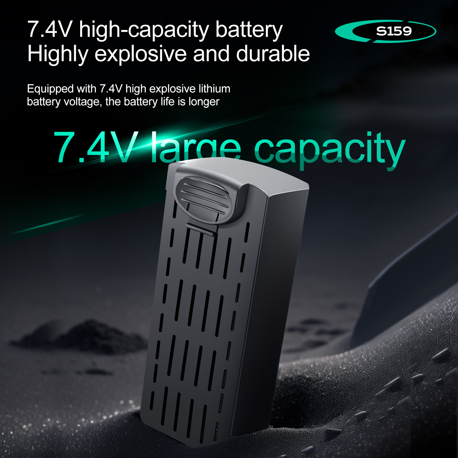 S159 Battery 7.4V 2200mAH S159 – Drone Battery Li-Ion Bewertung und Preis