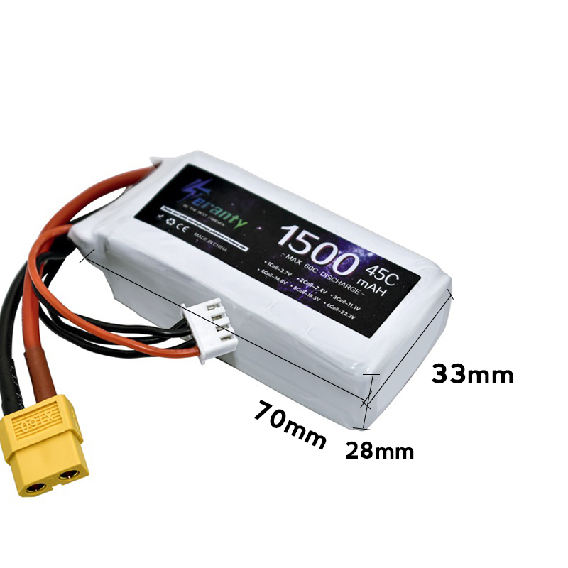 TERANTY 3s 45C 11.1V 1500mah L – Drone Battery 3S Bewertung und Preis