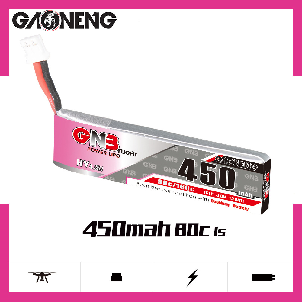 GNB HV 1S 3.8V 450mAh 80C/160C – Drone Battery Plate Bewertung und Preis