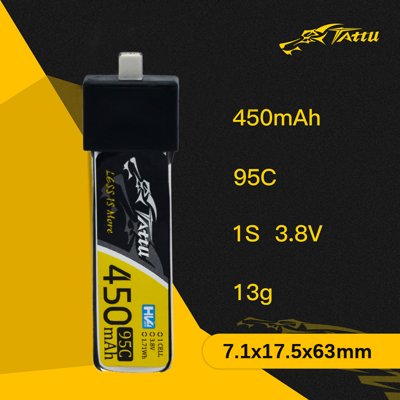 3Pcs NEW TATTU 450/500/550mAh  – Drone Battery 3S Bewertung und Preis
