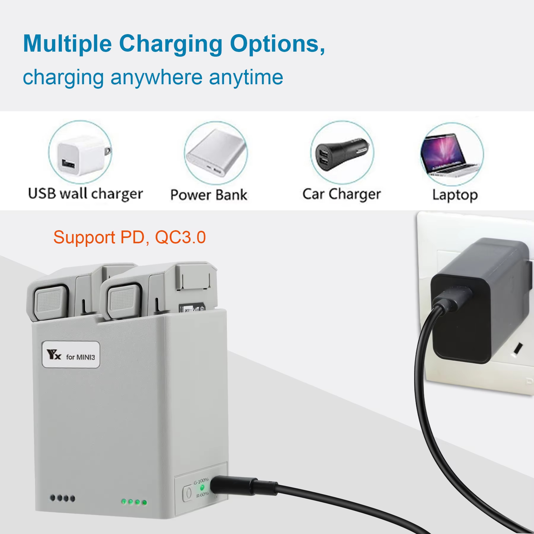 For DJI Mini 3Pro/4Pro Battery – Drone Battery Balance Charger Bewertung und Preis