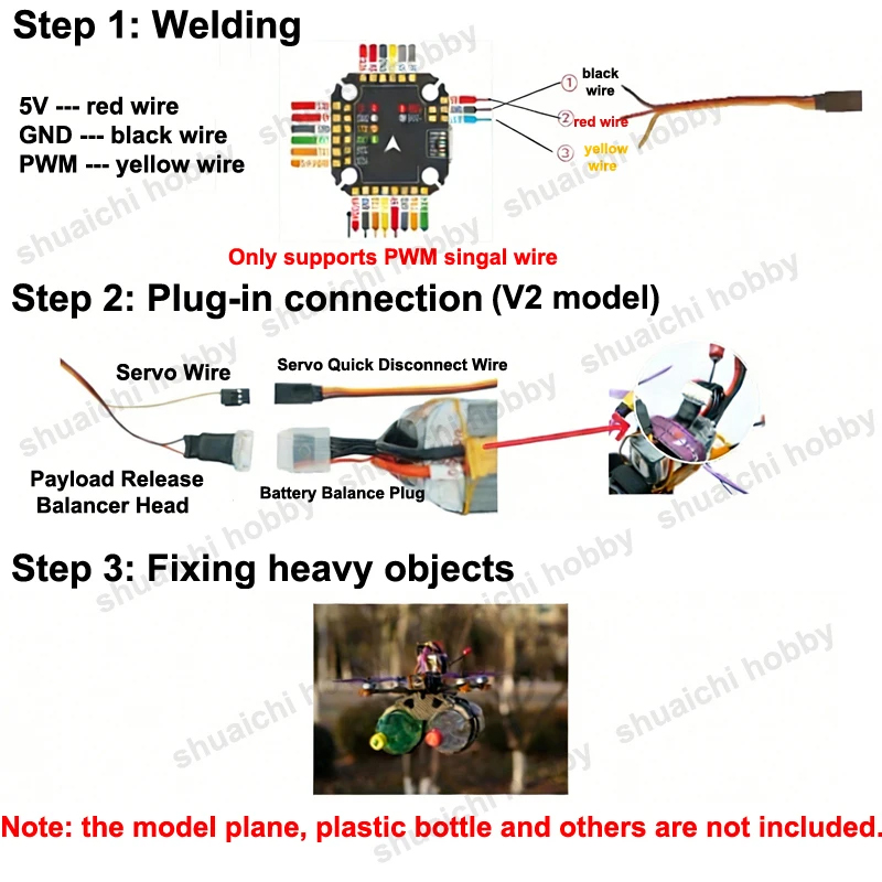 1PCS Strap-type FPV Drone PWM- – Drone Battery Strap Bewertung und Preis