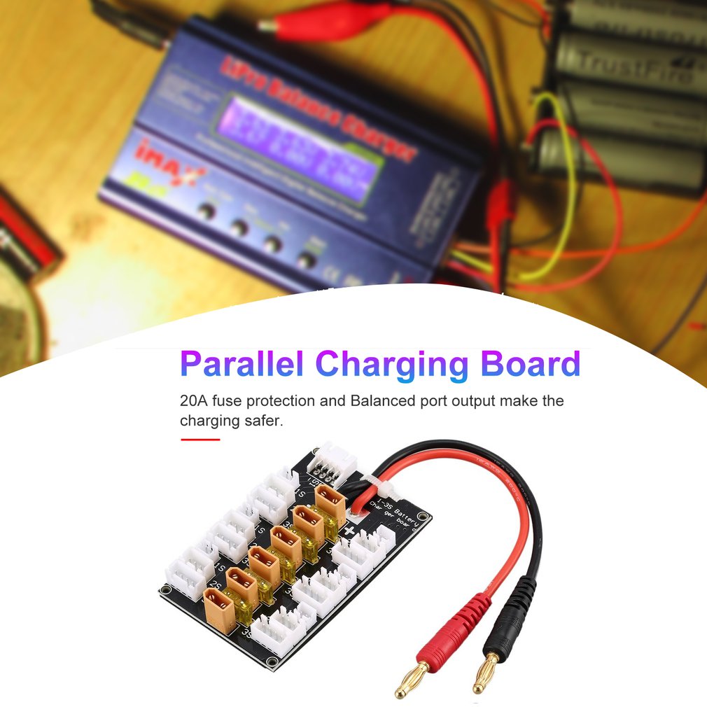 1S-3S 20A XT30 Plug Lipo Batte – Drone Battery Parallel Board Bewertung und Preis